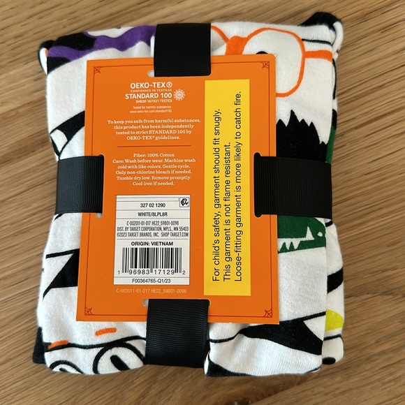 NWT Hyde and Eek Halloween Toddler 2-piece Glow In the Dark 12 Months - Picture 2 of 2